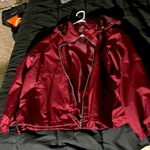 Maroon XXL athletic jacket